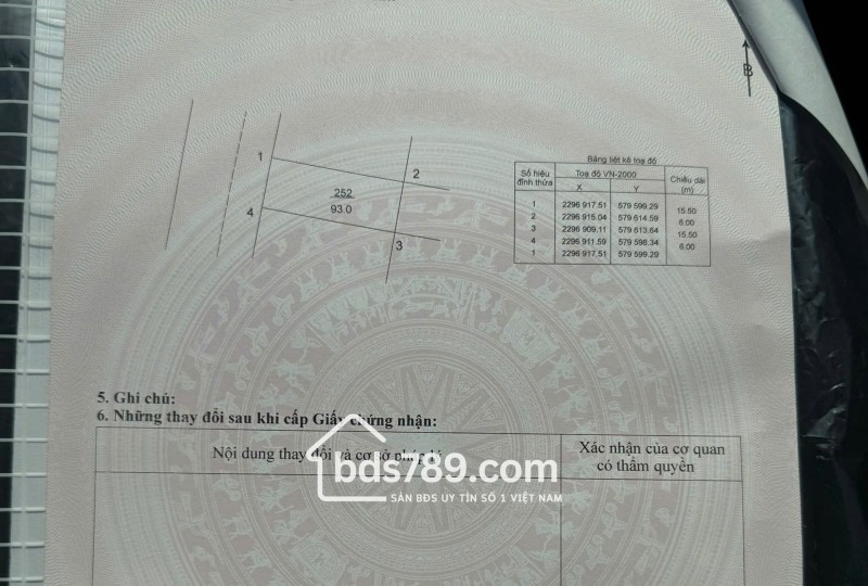 Bán lô đất đấu giá Trường Thịnh Ứng Hòa LK02-02 giá 44 triệu/m2